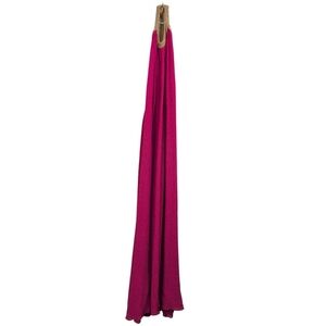 Jay Ahr Maxi Low Back  Gold Vibrant Pink Maxi Dress Large